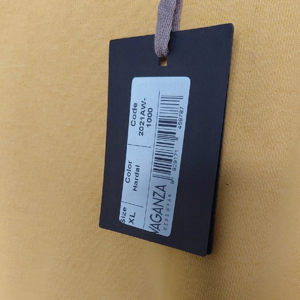 Classic Yellow Crewneck Sweater